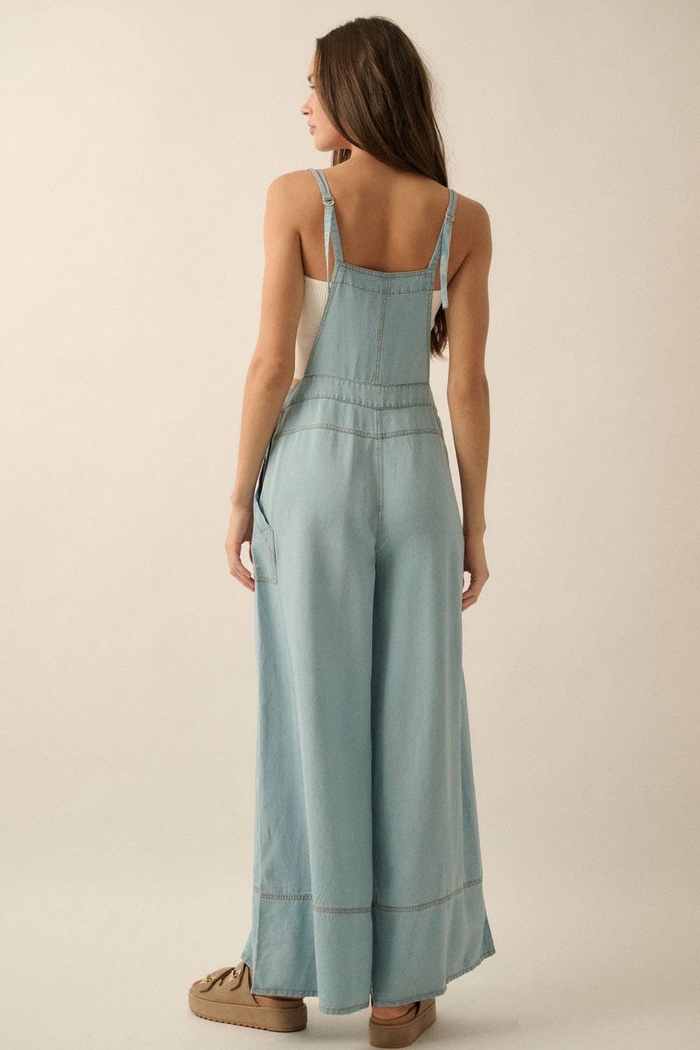 Danielle Denim Overall Jumpsuit