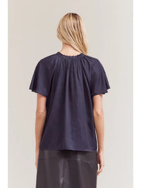 Blake Ruffle Sleeve Blouse