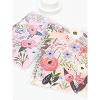 Floral Spiral Notebook