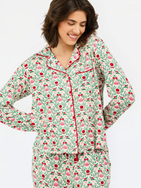 Charlotte PJ Set- Trimmed with Joy