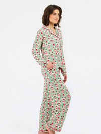 Charlotte PJ Set- Trimmed with Joy