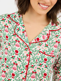 Charlotte PJ Set- Trimmed with Joy