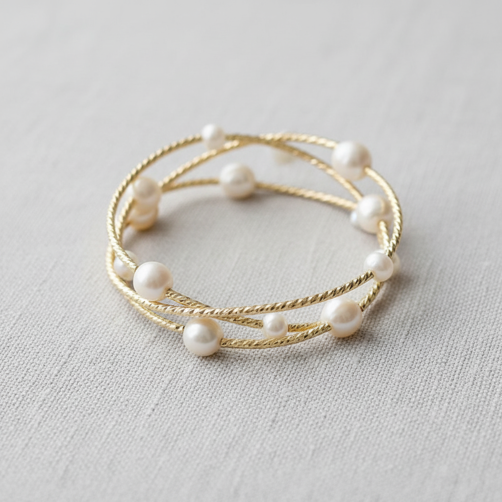 Multi-Wrap Freshwater Pearl Bracelet
