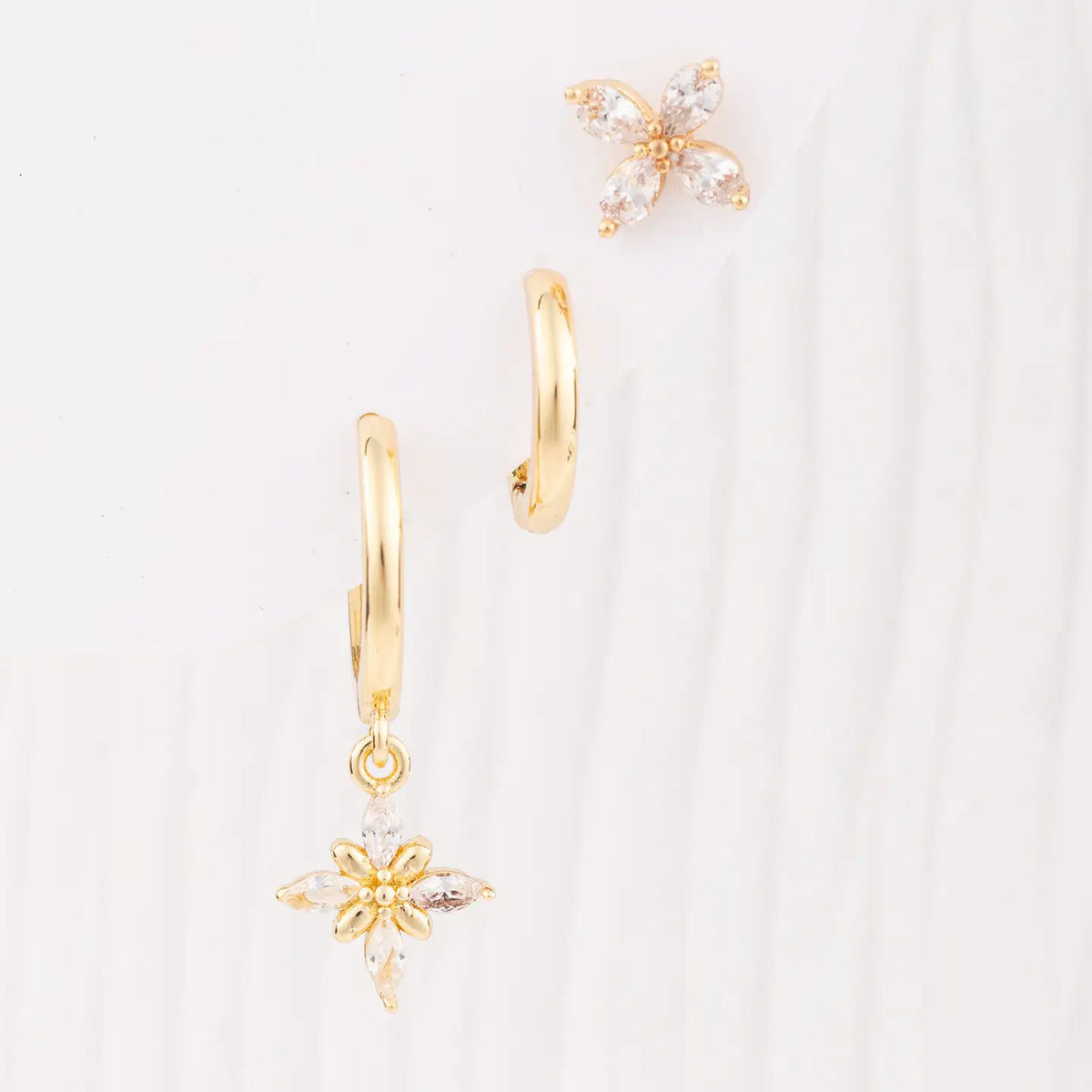 Rosemary Luxe Earring Trio