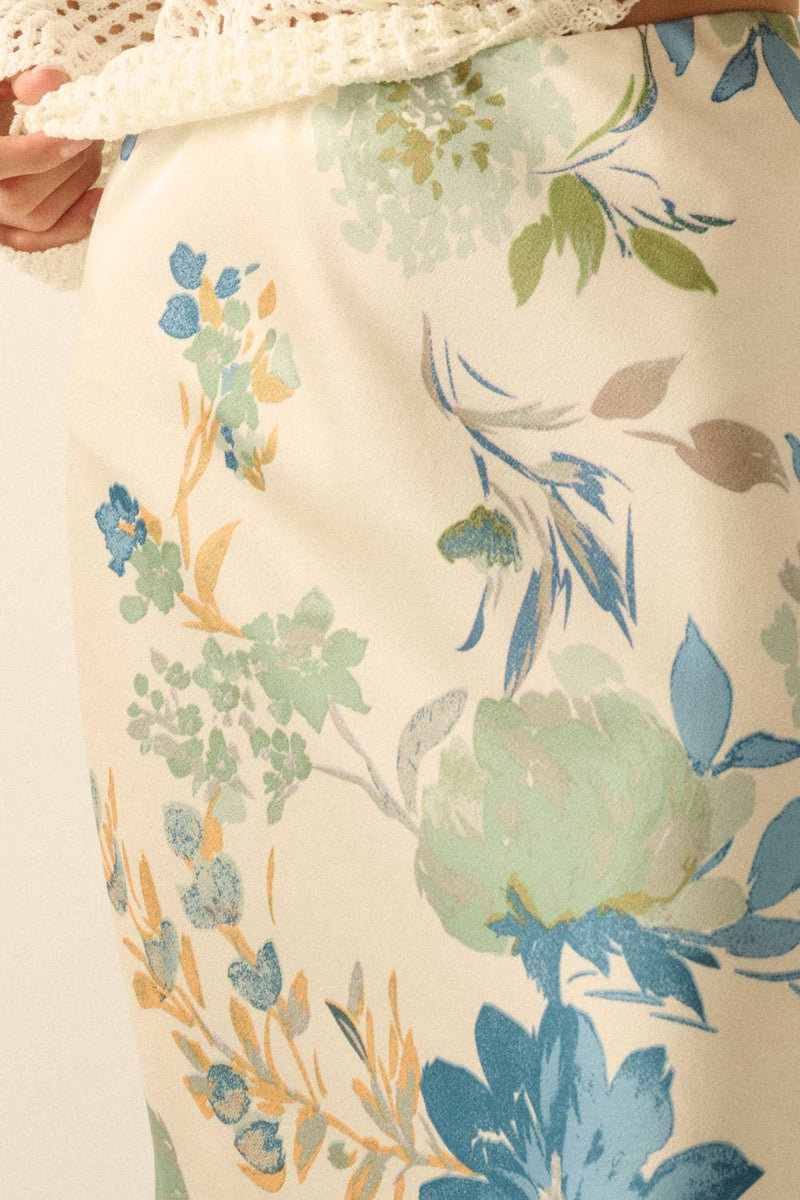 Ellie Floral Midi Skirt