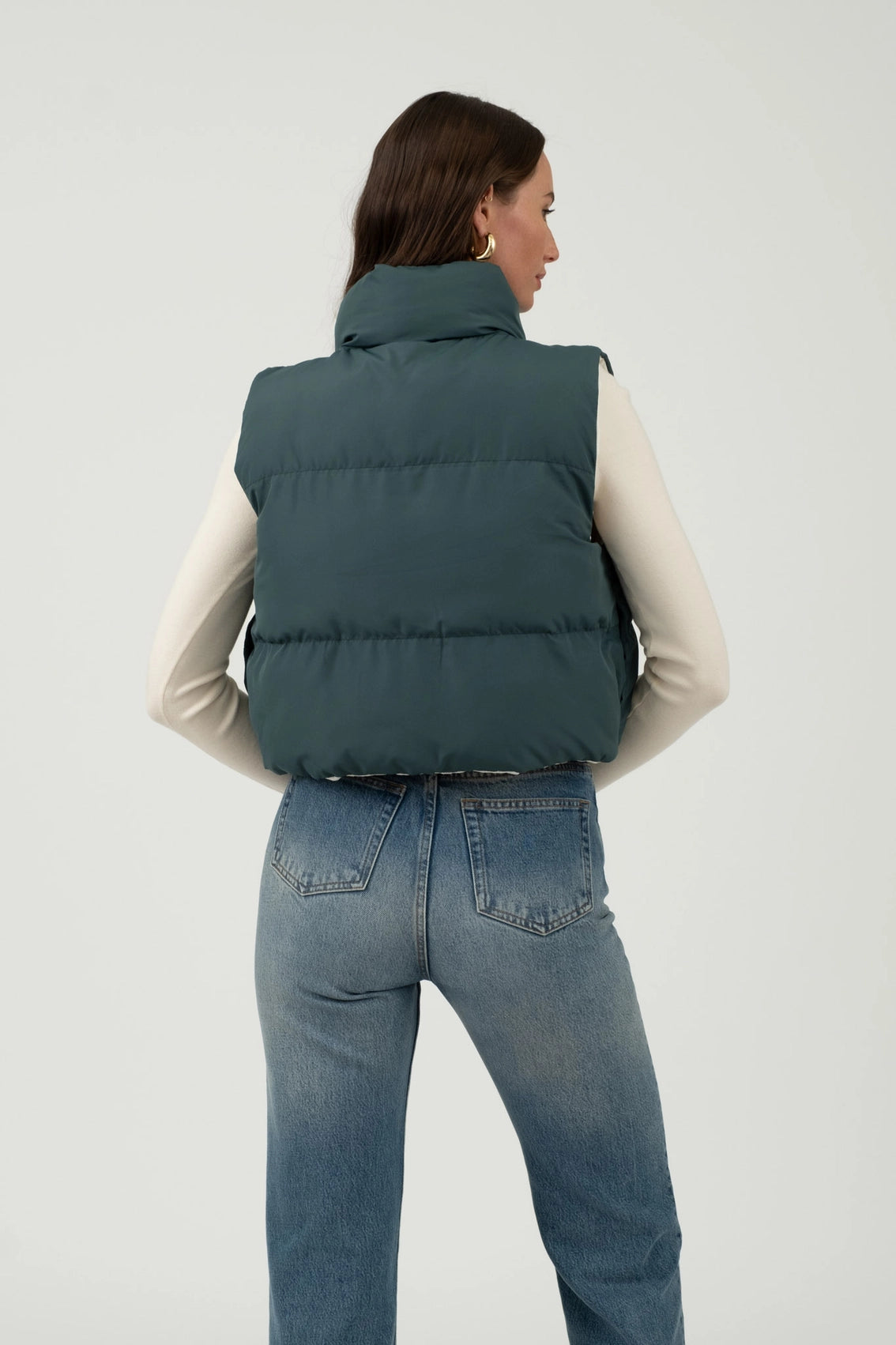 Lizzy Reversible Puffer Vest