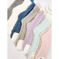 Cable Knit Cozy Socks