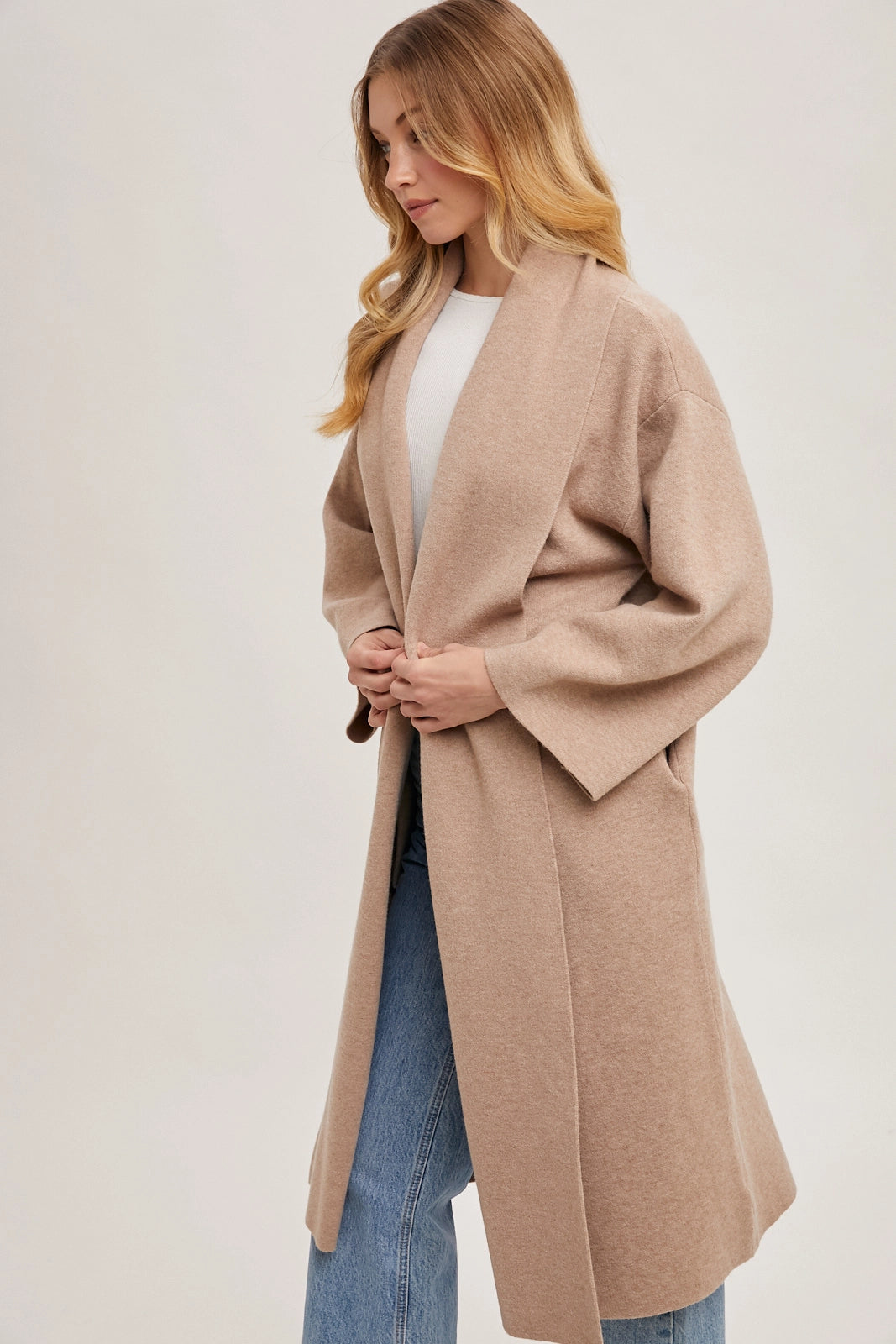 Nancy Open Front Cardigan