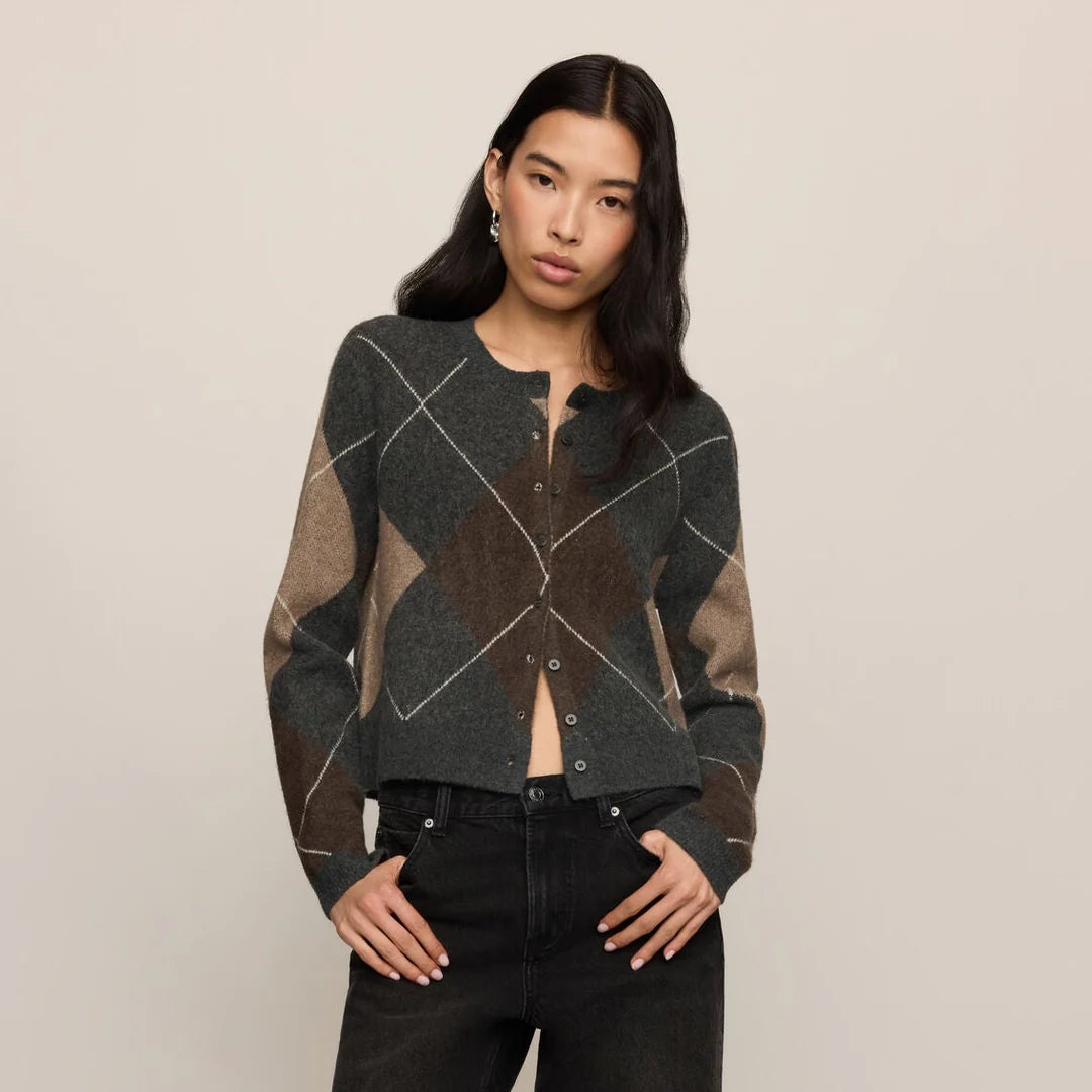 Medina Argyle Cardigan