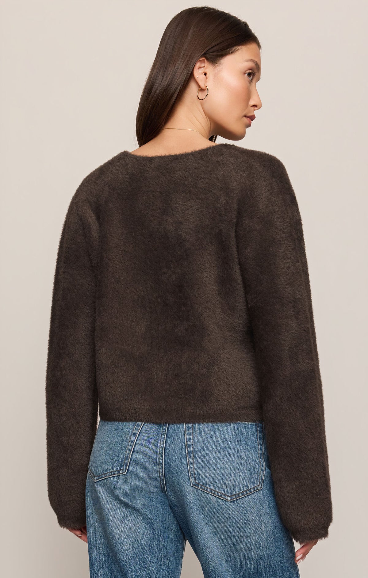 Winterglow Fluffy Cardigan