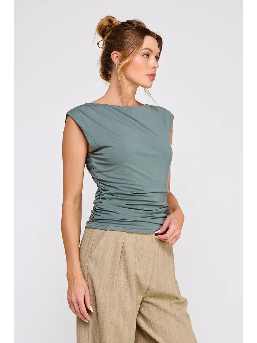 Allie Boat Neck Top