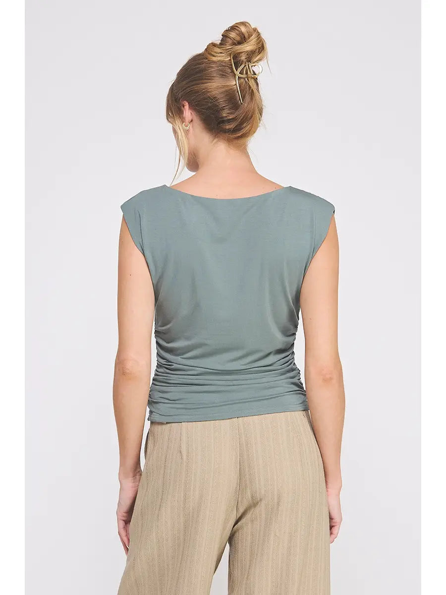 Allie Boat Neck Top