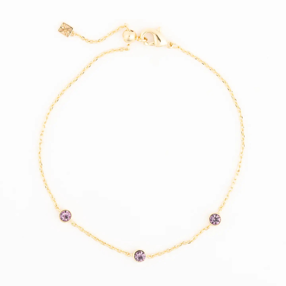 Kristina Birthstone Bracelet