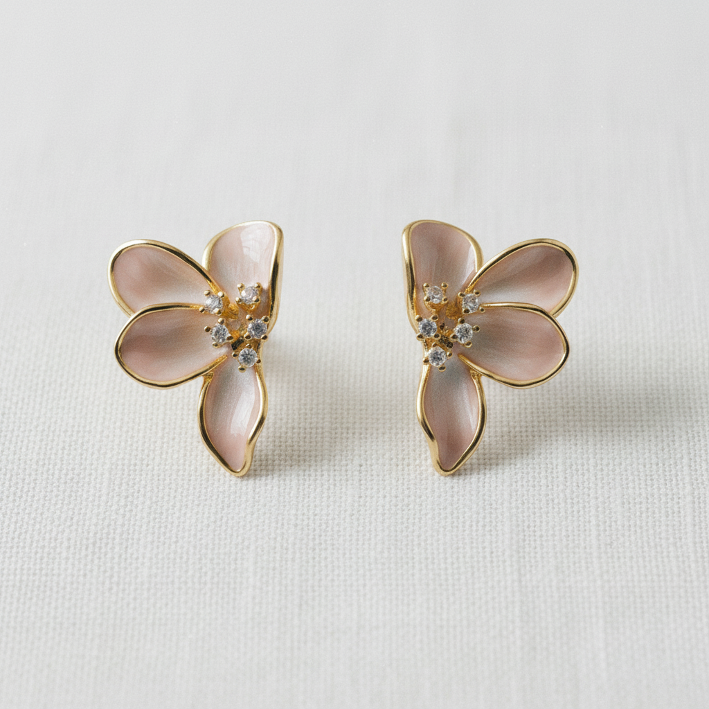 Magnolia Stud Earrings
