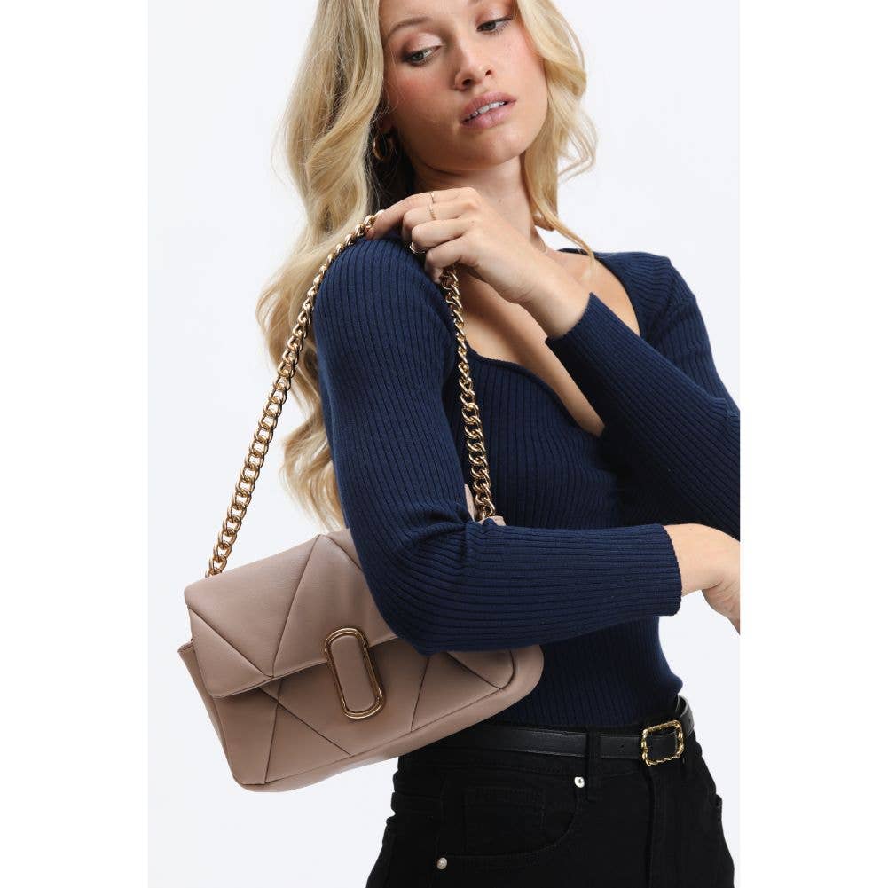 Anderson Crossbody: Nude