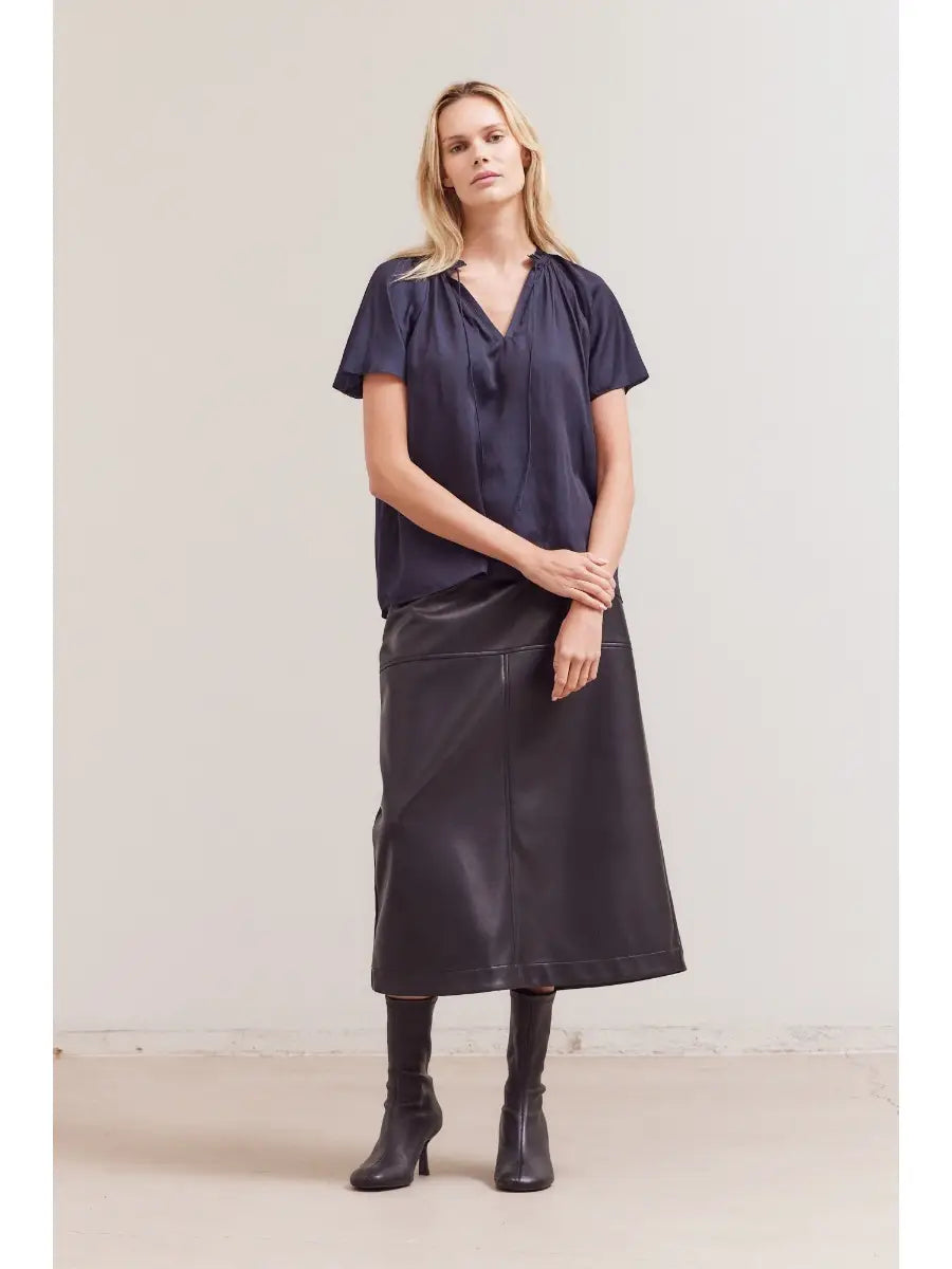 Blake Ruffle Sleeve Blouse