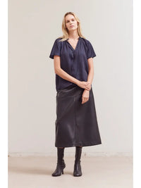 Blake Ruffle Sleeve Blouse