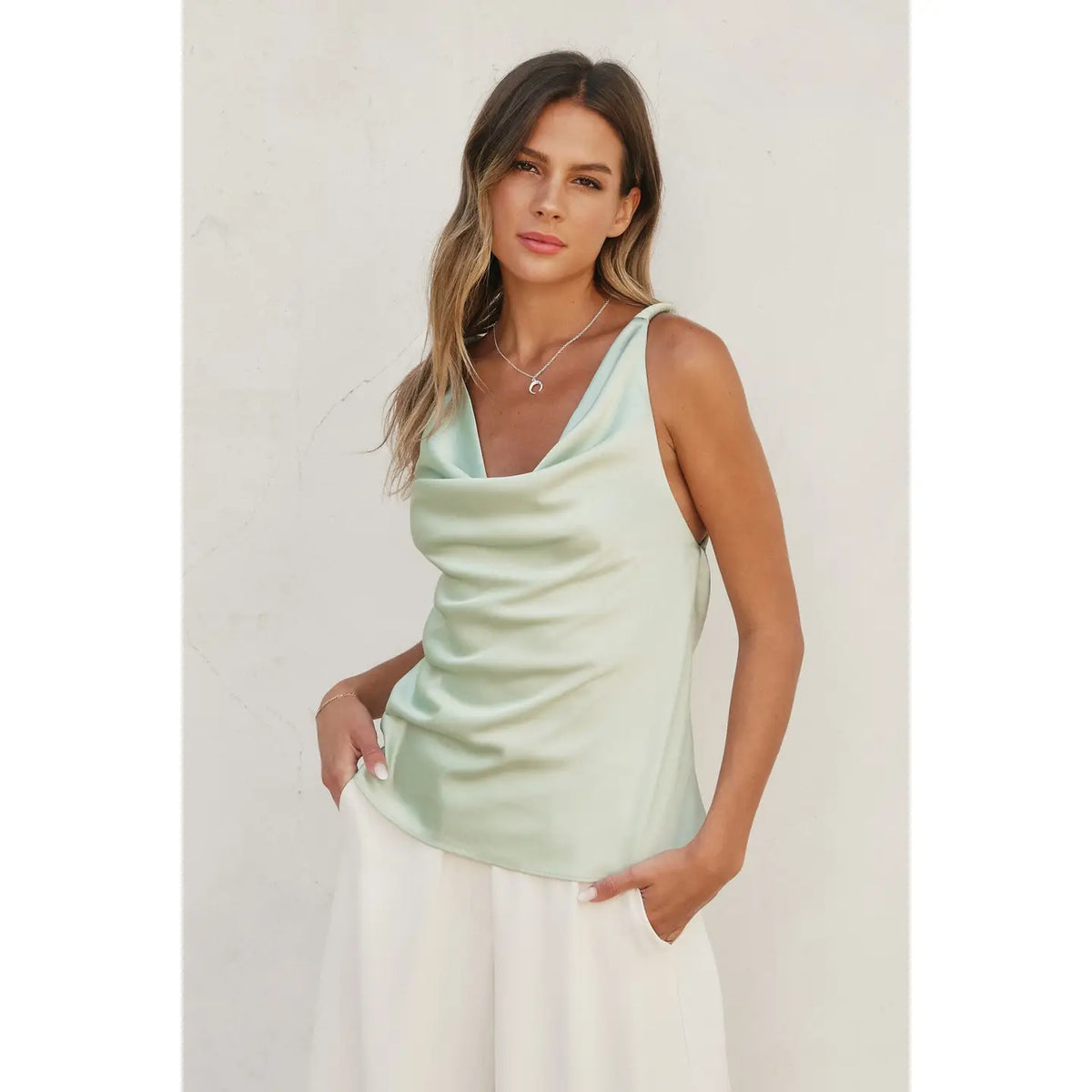 Katy Satin Top