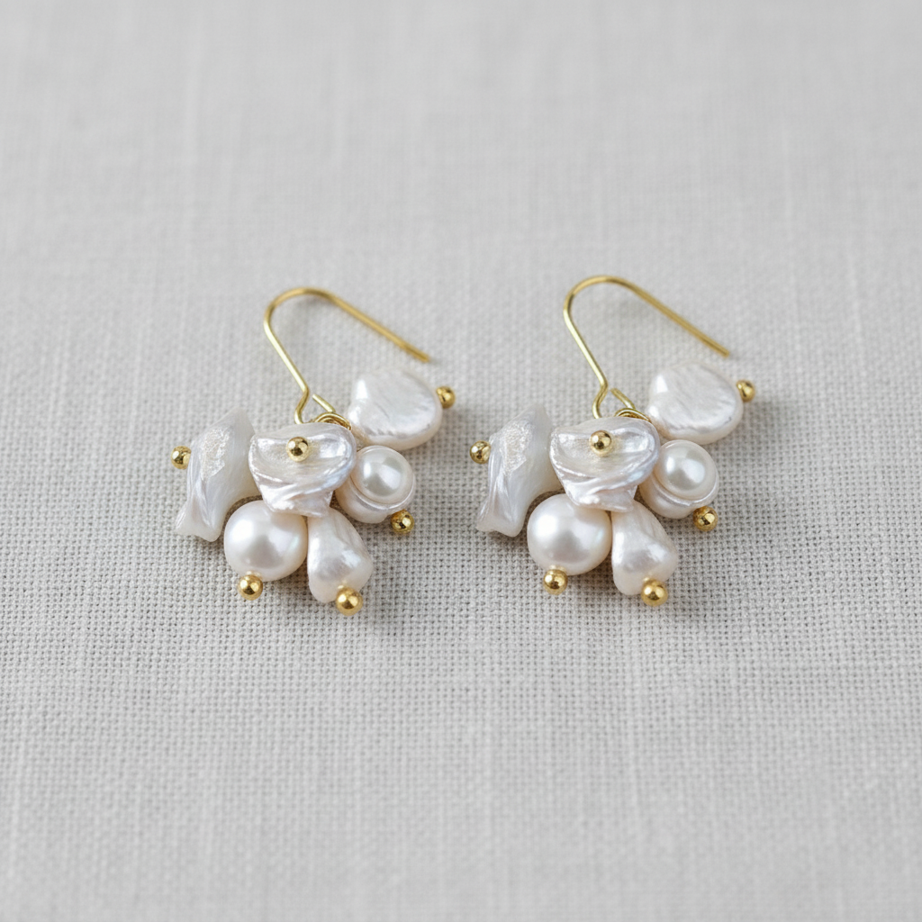 Handmade Assorted Freshwater Pearl Earrings