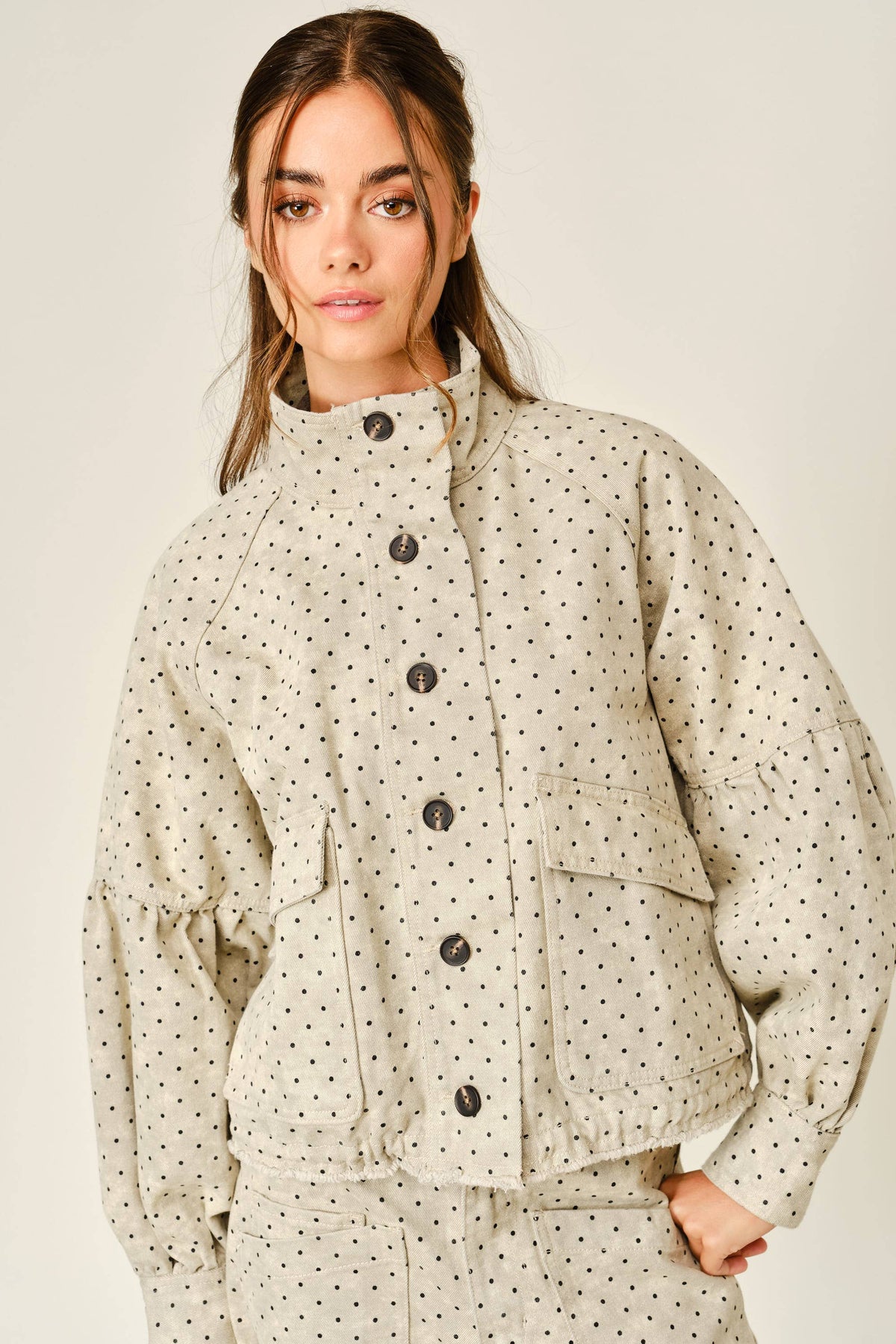 Polka Dot Jacket