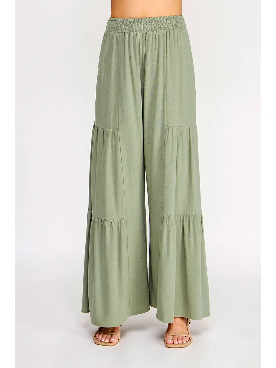 Heather Linen Pants