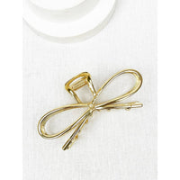 Metal Bow Shape Hair Claw Clips