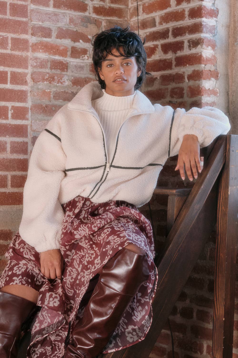 Sherpa Fleece Jacket