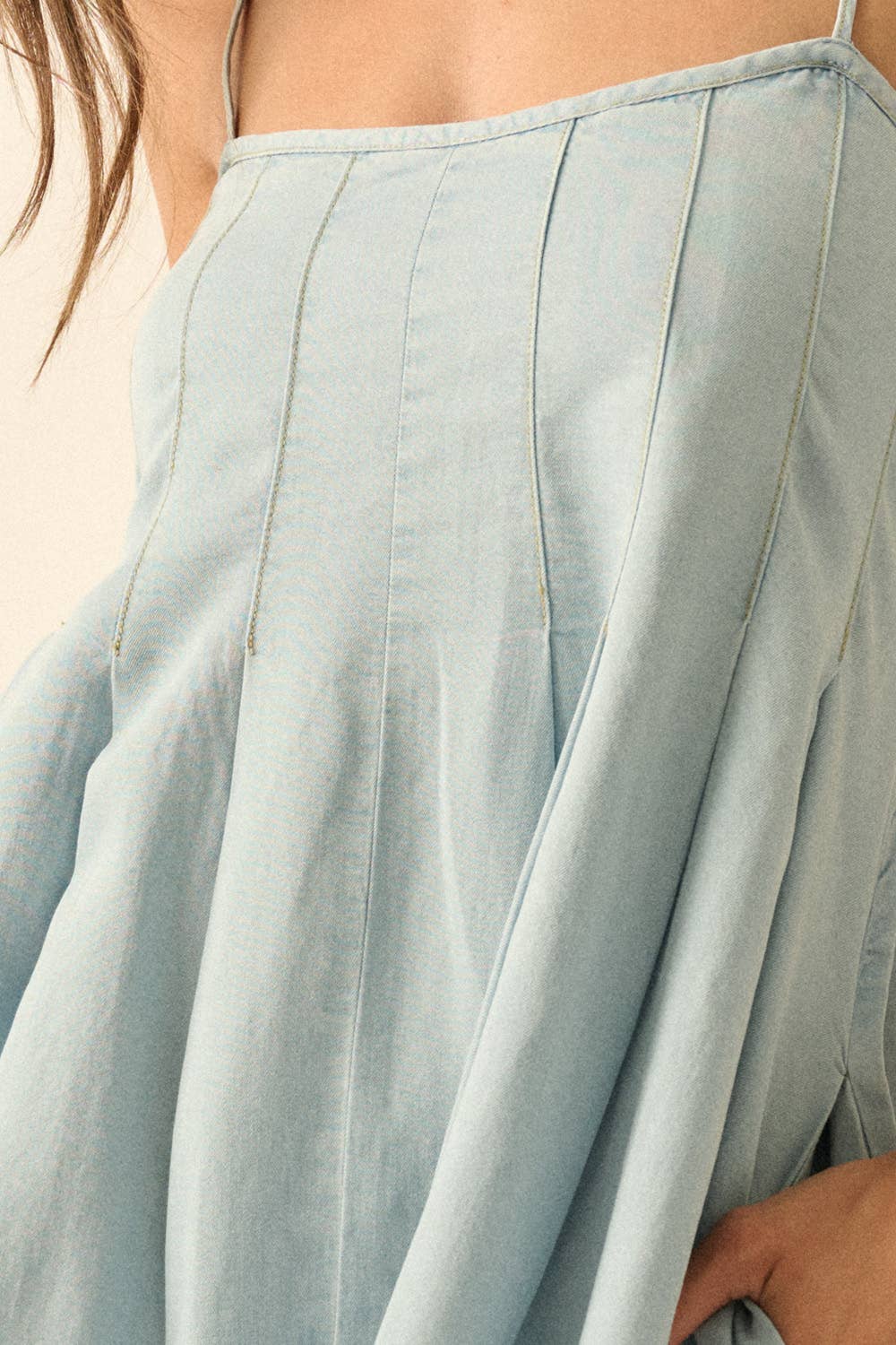 Arabella Denim Romper