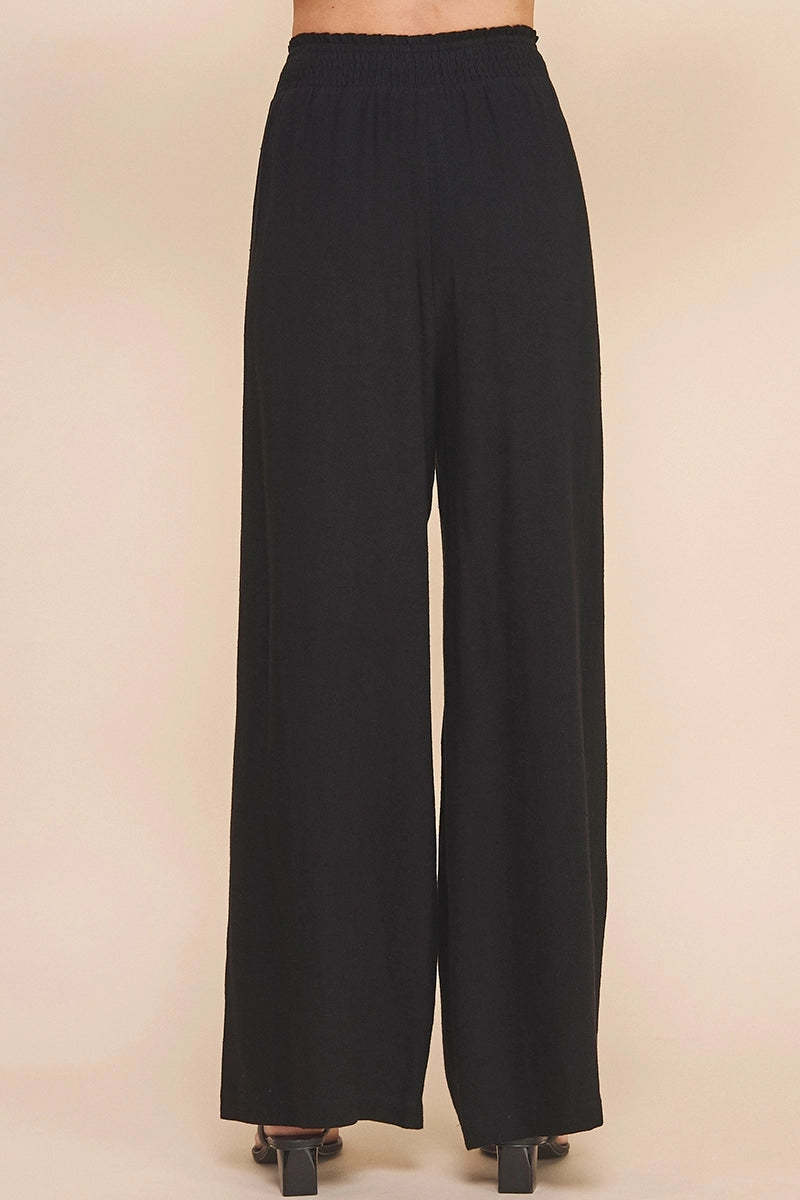 Collin Linen Wide Leg Pant