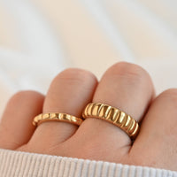 Gold Stacker Rings