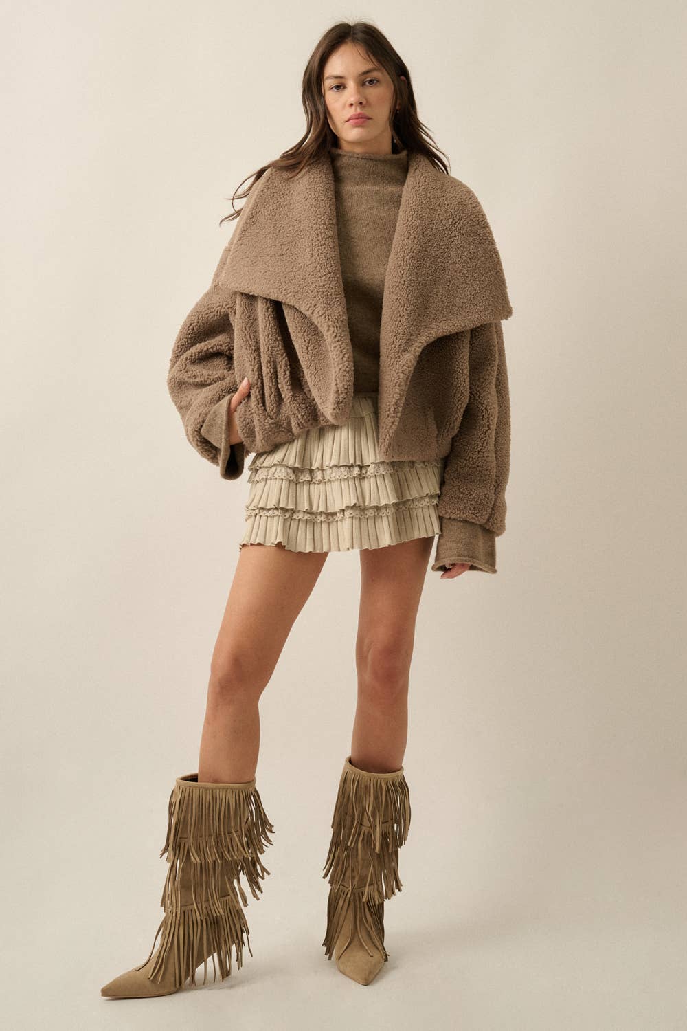Sherpa Fleece Jacket