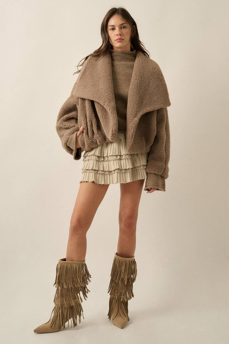 Sherpa Fleece Jacket