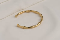 Gold Cuff Bangle Bracelets