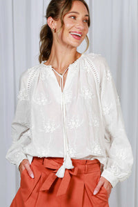 Florence Embroidered Blouse