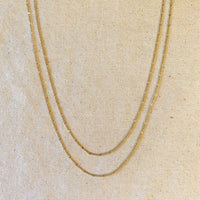 Beaten Figaro Necklace Gold Filled