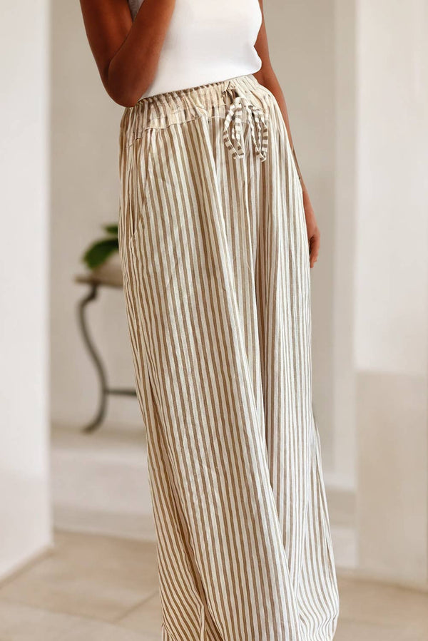 Toni Stripe High Waist Pants