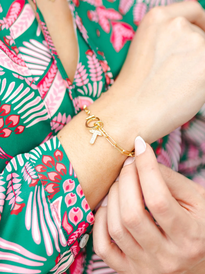 Courtney Initial Charms-Thea