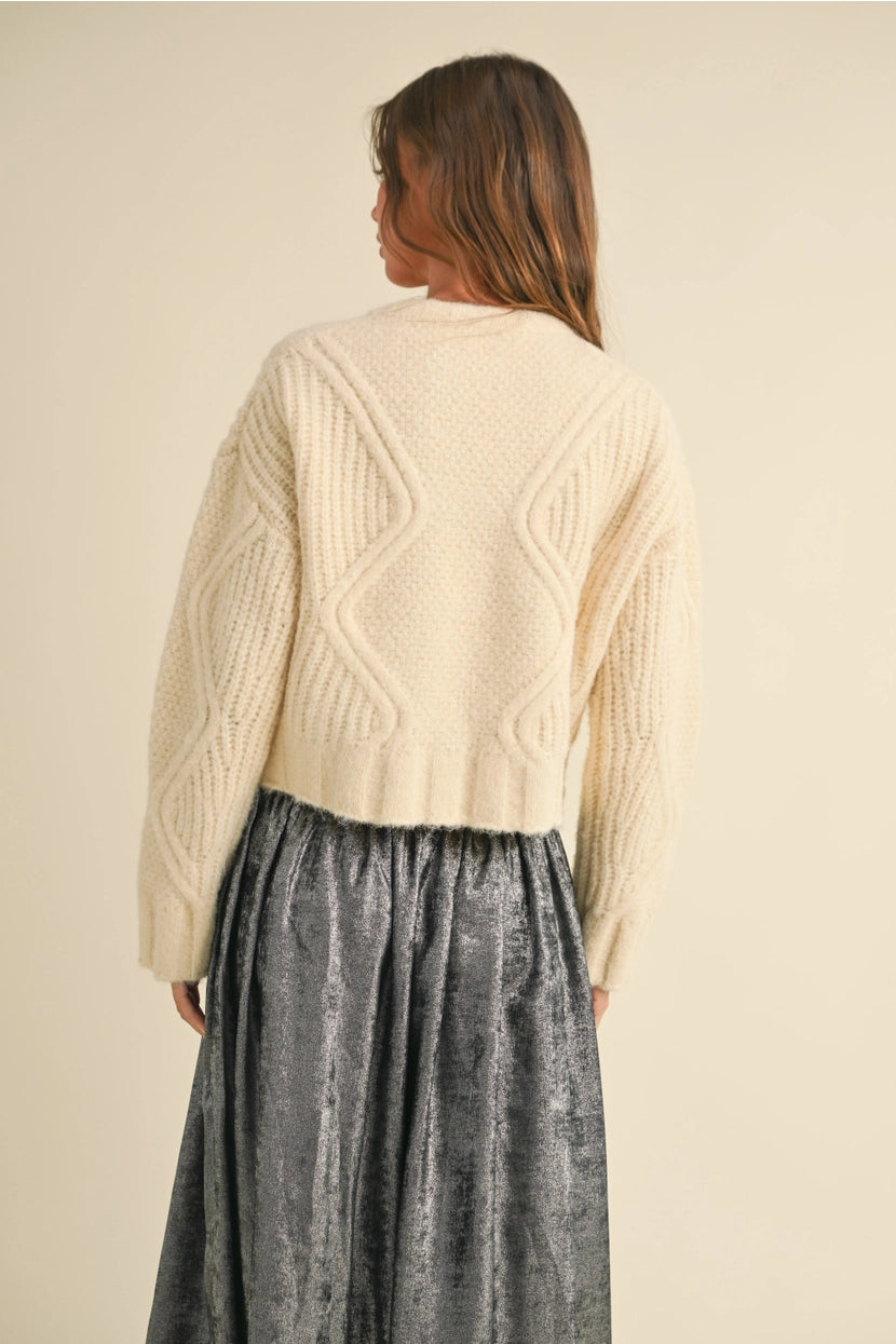 Drea Cable Knit Sweater