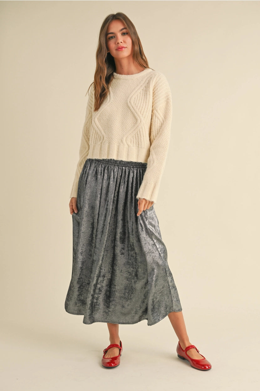 Drea Cable Knit Sweater