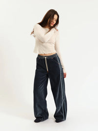 Cozy Jean Wide Leg