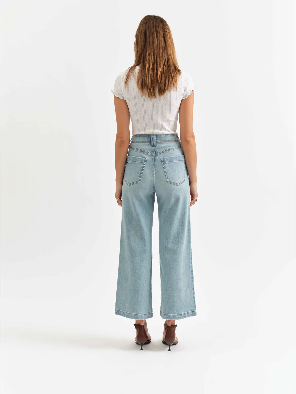 Valley Girl Patchpocket Ankle Jeans