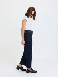 Valley Girl Patchpocket Jeans- Rinse