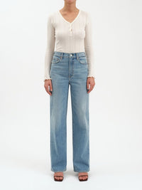 City Straight High Rise Jeans
