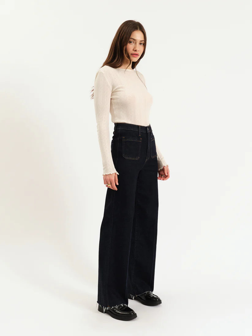 Far Out Wide Leg With Fashion Pocket