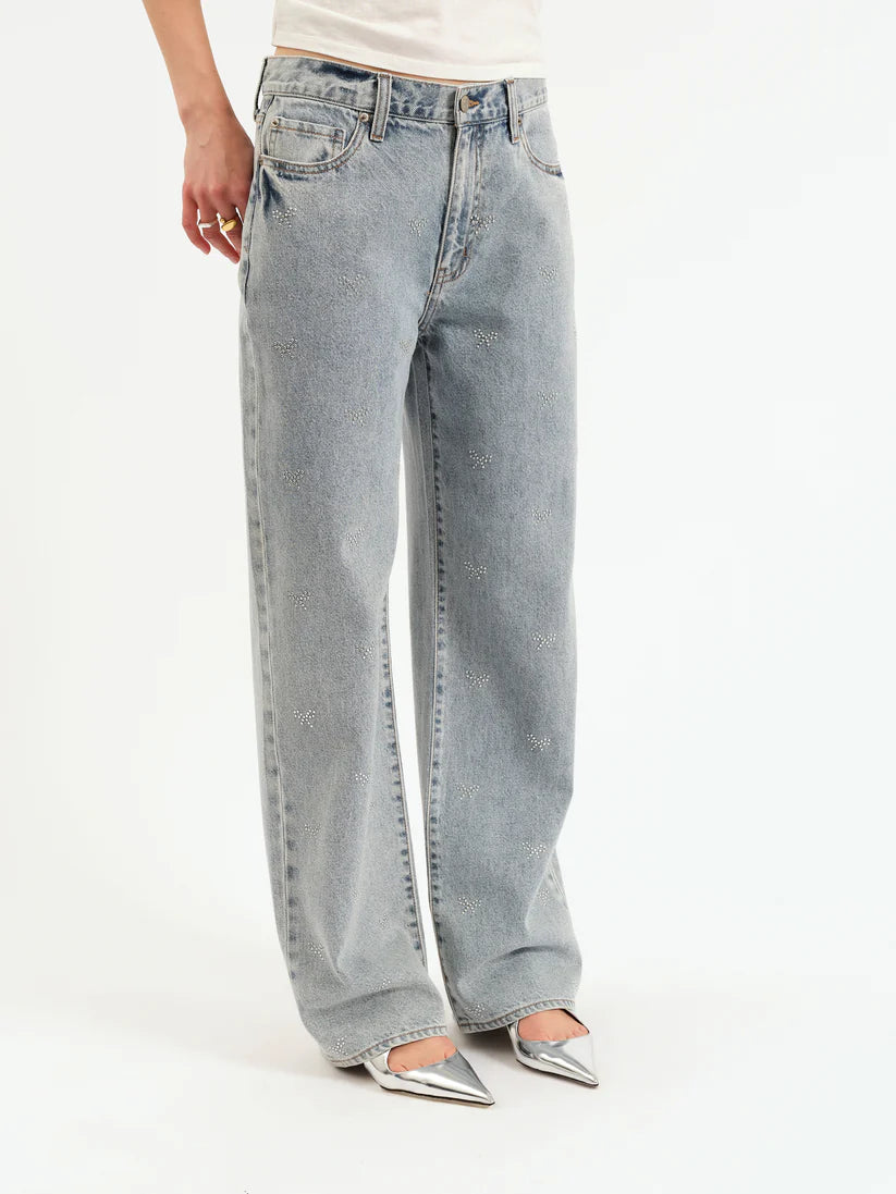 1999 Slouch Jeans- Lovers Knot