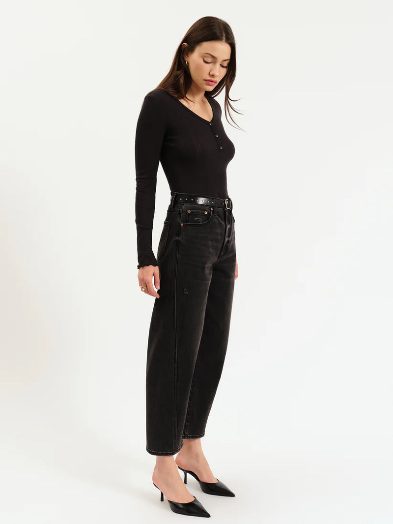 Westward Barrel Jeans-Night Life Vintage