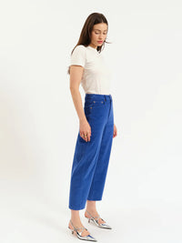 Westward Corduroy Barrel Leg Jeans