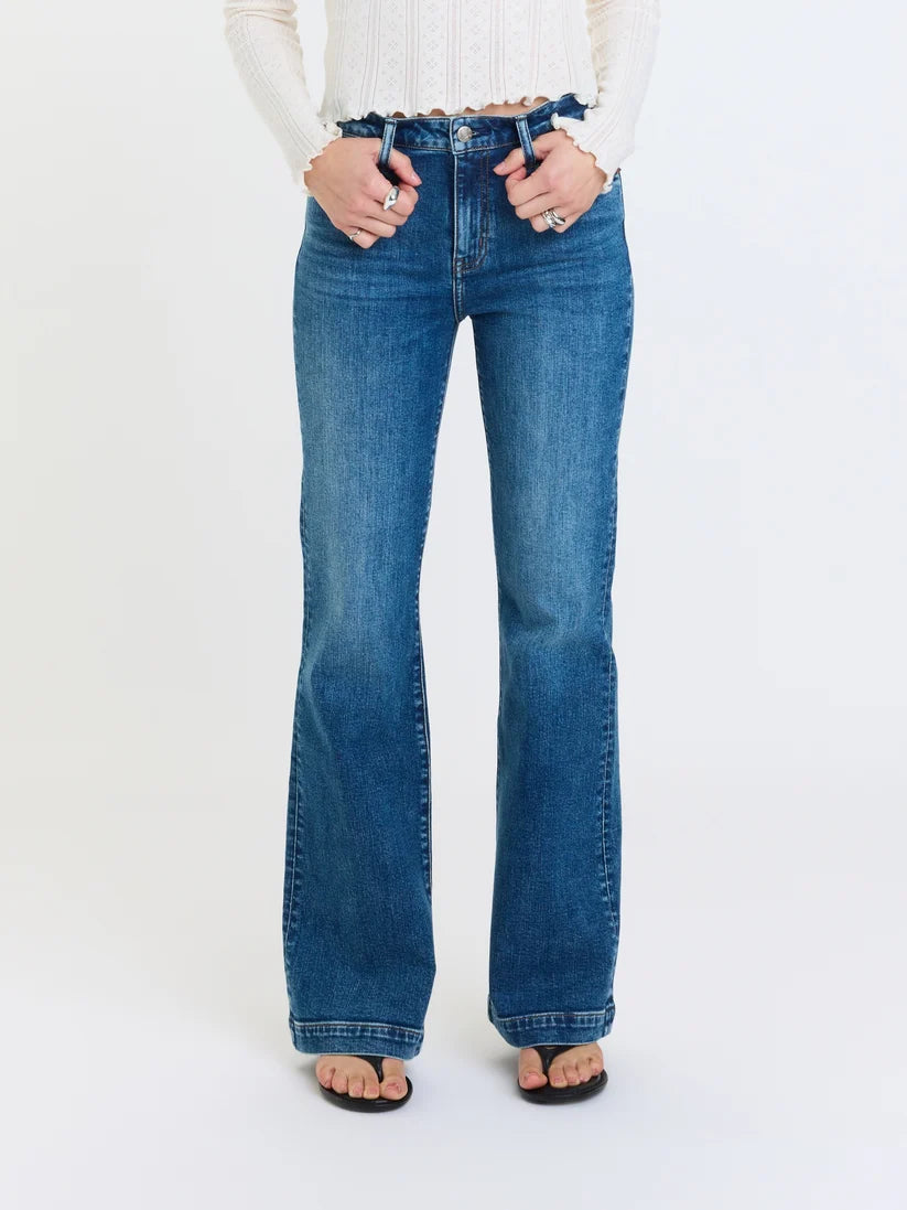 Heartbreaker Mid Rise Flare Jeans