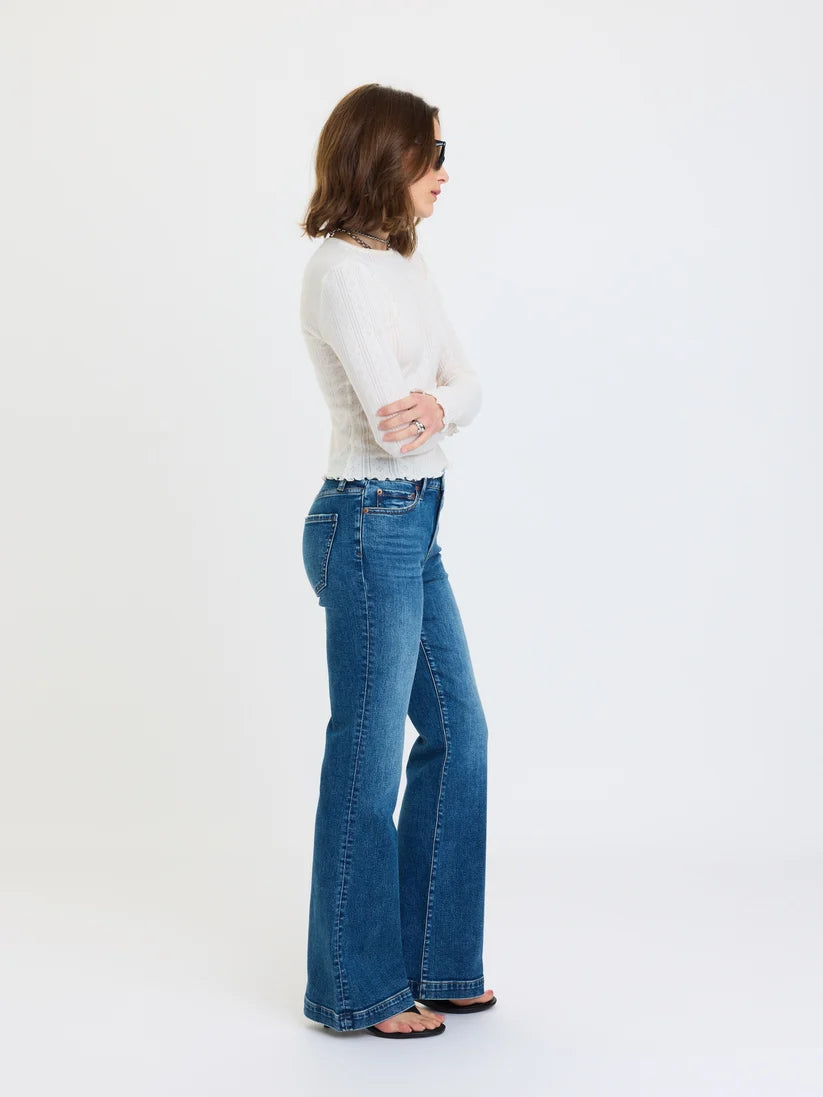 Heartbreaker Mid Rise Flare Jeans