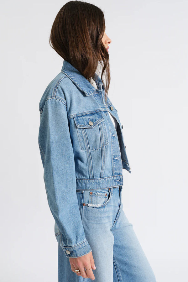 Del Mar Cropped Jean Jacket